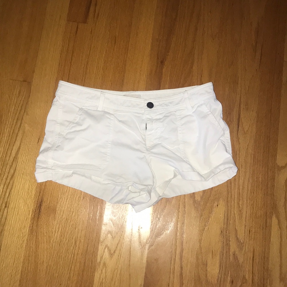 White Shorts